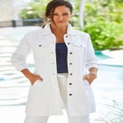 Long Denim Jacket image number null