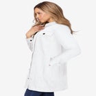 Long Denim Jacket image number null