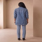 Long Denim Jacket image number null