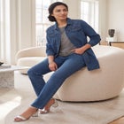 Long Denim Jacket image number 0
