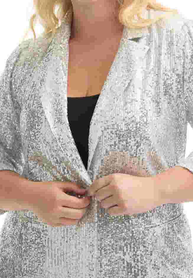 Sequin Blazer image number 2