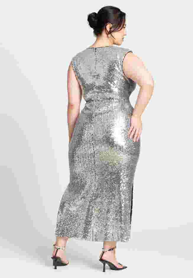 Sequin Dress With Cutout image number 3