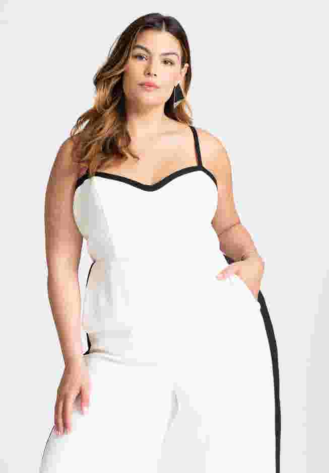 Jumpsuit W Contrast Details image number 3