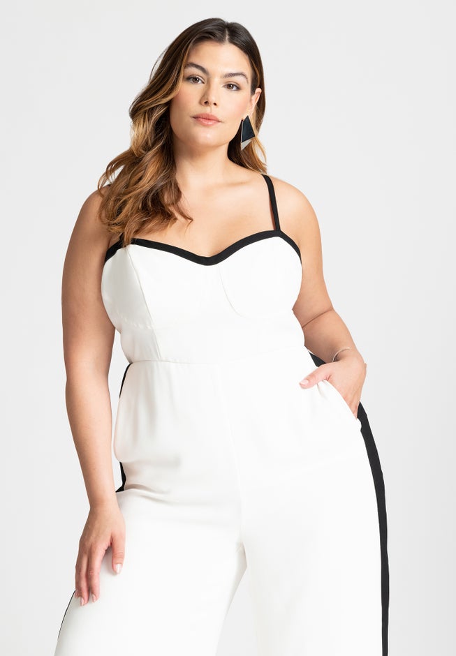 Jumpsuit W Contrast Details image number 3