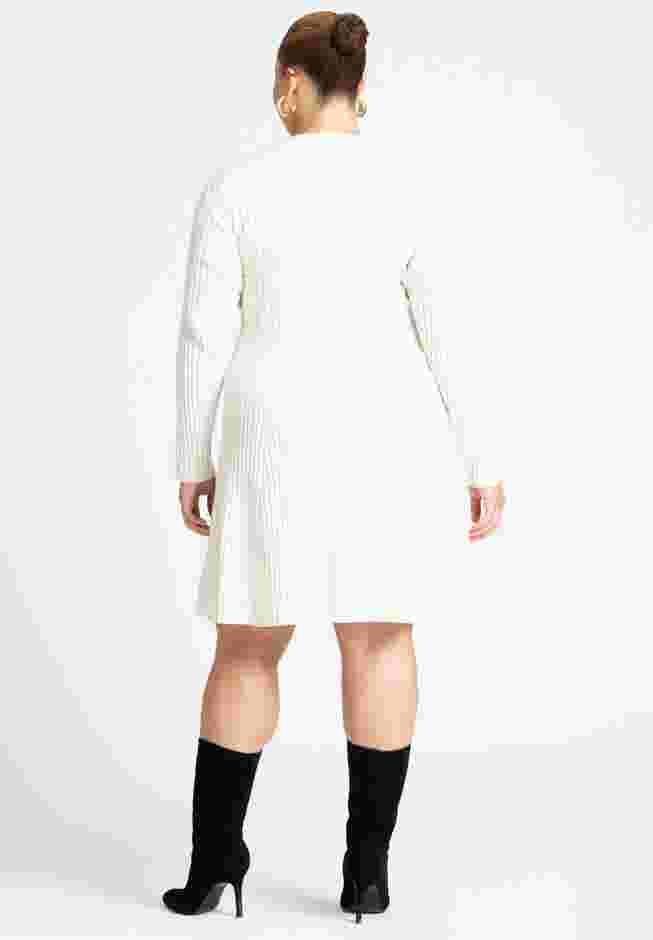 Mini Rib Fit & Flare Dress image number 1