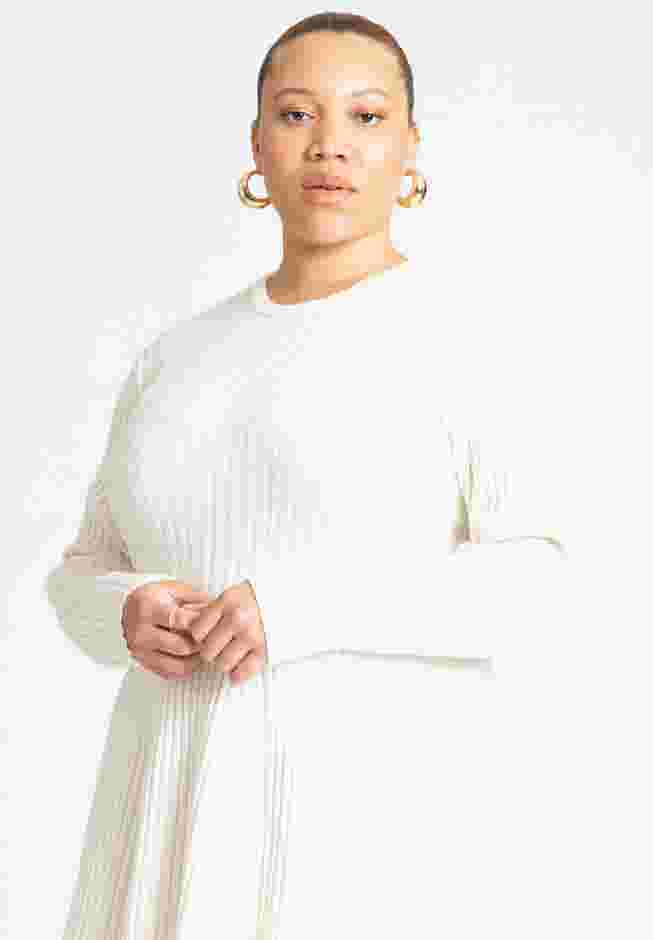 Mini Rib Fit & Flare Dress image number 2