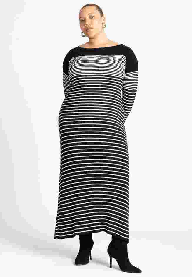 Striped Sweater Dress image number 0