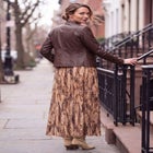Stretch Cotton Tank Maxi Dress image number 1