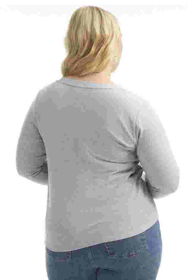 Ribbed Crewneck Top image number 1