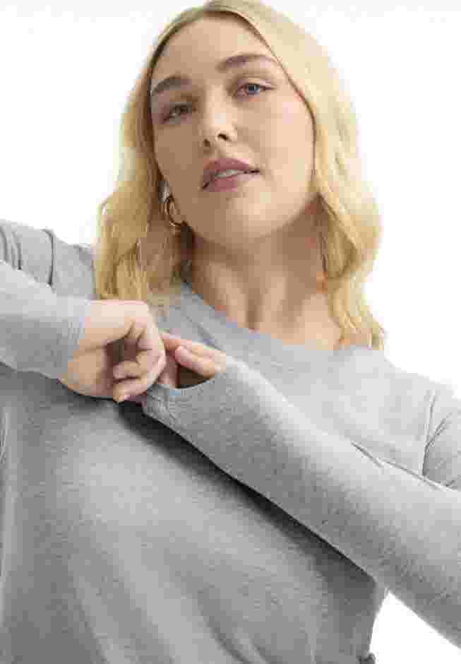 Ribbed Crewneck Top image number 0