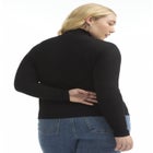 Ribbed Mock Neck Top image number null