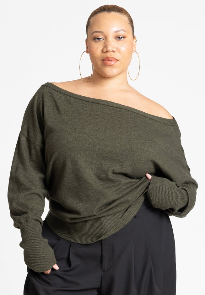 Slouchy Sweater image number 1