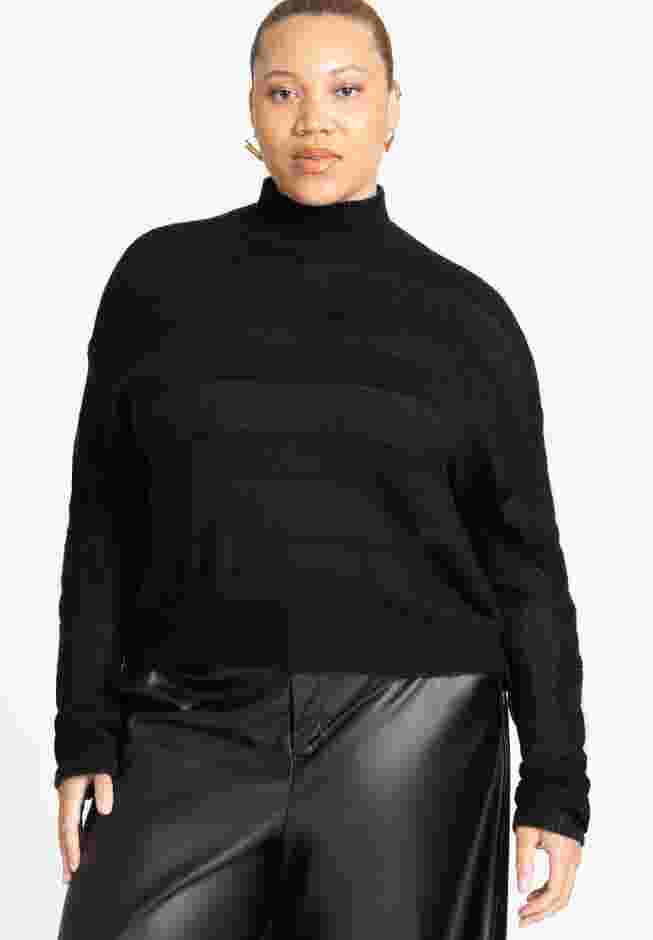 Dolman Striped Sweater image number 0