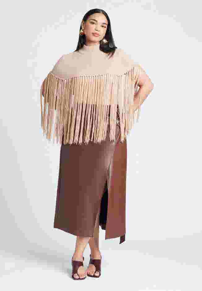 Fringe Half Sweater image number 3