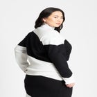 Diagonal Stripe Sweater image number null