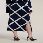 Intarsia Sweater Skirt image number null
