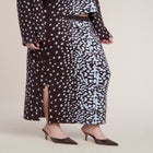 Intarsia Sweater Skirt image number 1