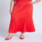 Maxi Satin Skirt image number null