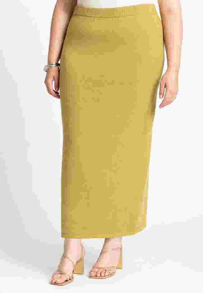 Sweater Maxi Skirt image number 1