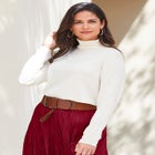 Carefree Cashmere Turtleneck image number null