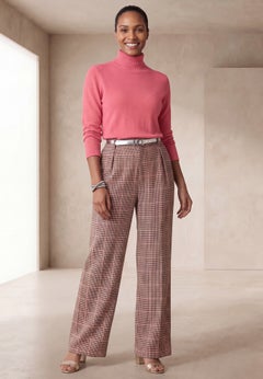 Bi-Stretch Wide Leg Pant