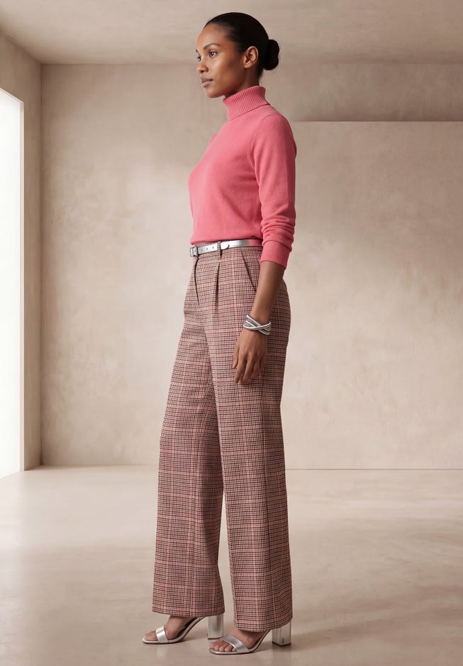 Bi-Stretch Wide Leg Pant image number 1