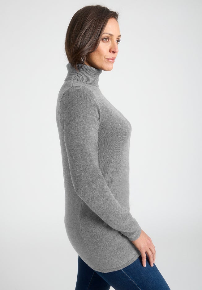 Cotton Cashmere Turtleneck image number 2