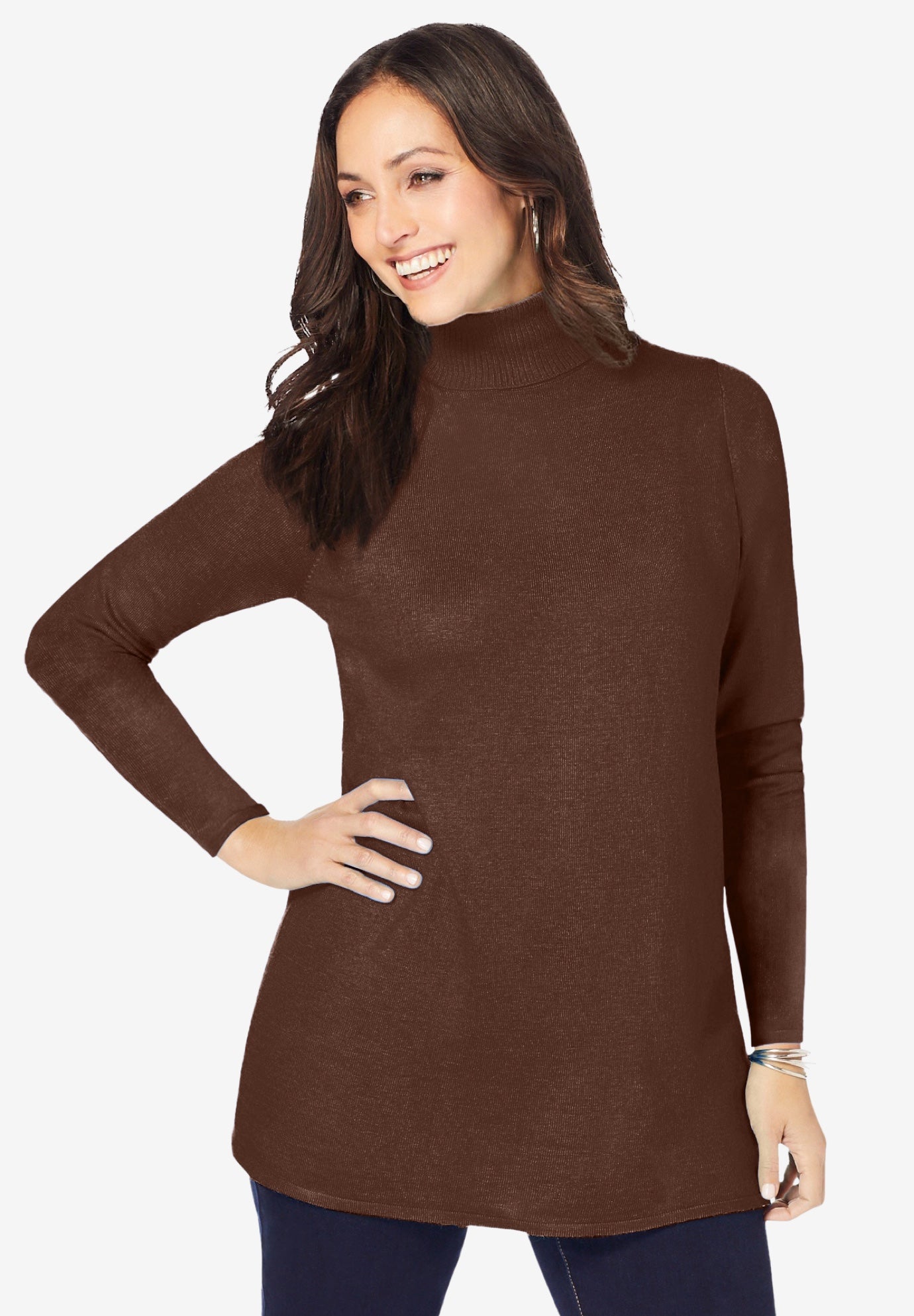 Cotton Cashmere Turtleneck image number 0
