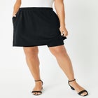 Everyday Stretch Cotton Skort image number null