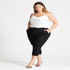 Scooped Cowl Neck Top image number null