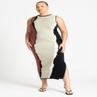 Dye Sweater Dress image number null