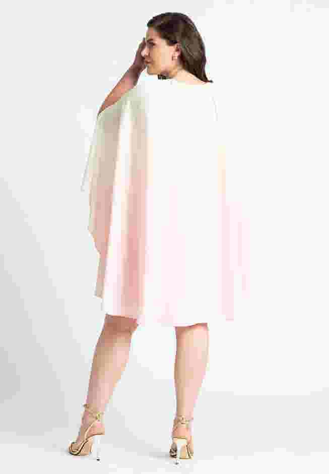 Ombre Mini Cape Dress image number 1