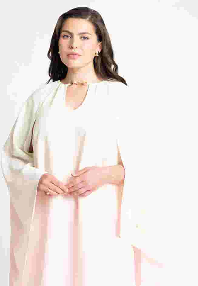 Ombre Mini Cape Dress image number 2