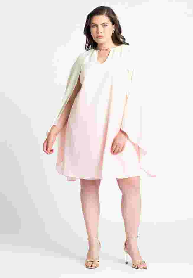 Ombre Mini Cape Dress image number 0