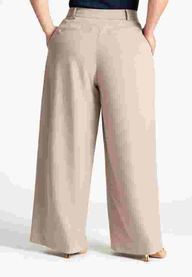 The Fluid Crepe Wide Leg Pant image number 2
