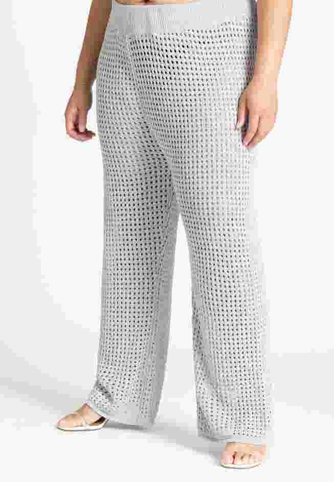 Metallic Crochet Pant image number 2