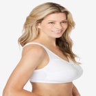 Cotton Back-Close Wireless Bra image number null
