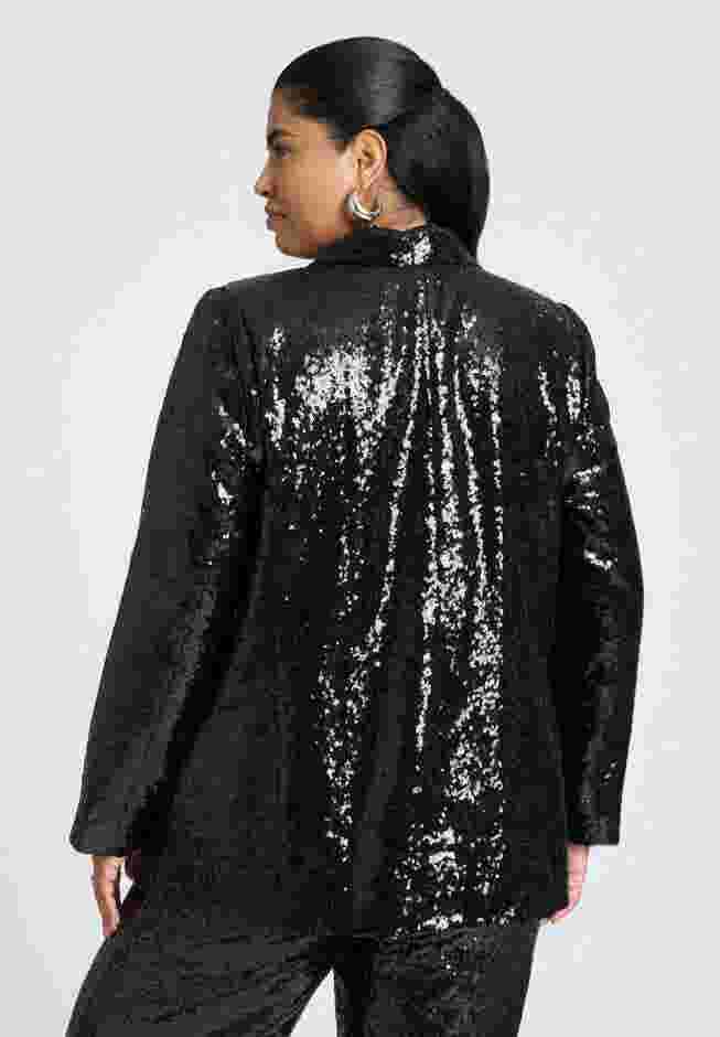 Boxy Sequin Blazer image number 2