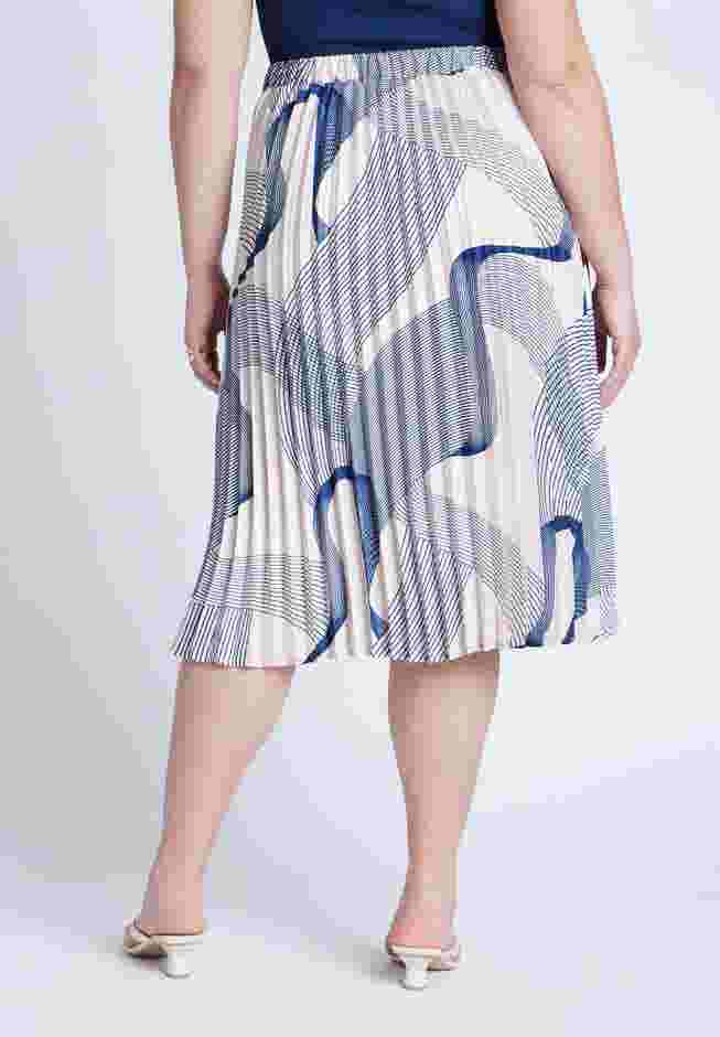 Pleated Midi Skirt image number 3