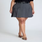 Pleated Mini Skirt image number null
