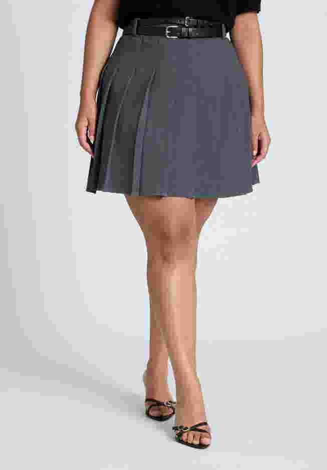 Pleated Mini Skirt image number 1