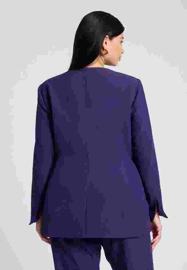 Cutaway Neckline Blazer image number 1