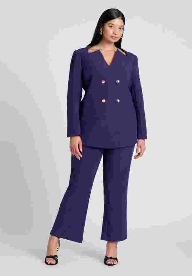 Cutaway Neckline Blazer image number 2