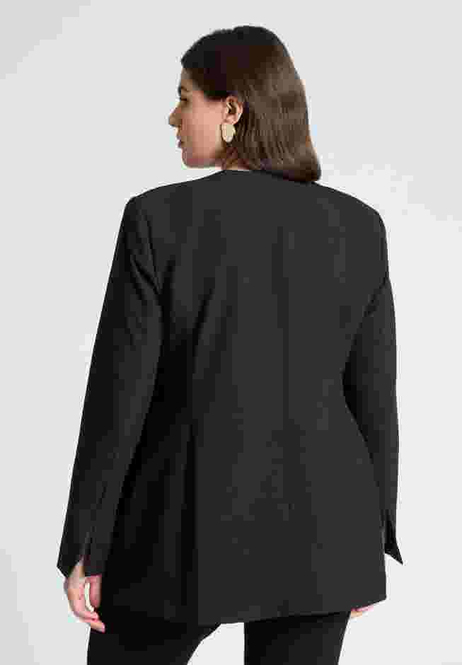 Cutaway Neckline Blazer image number 1