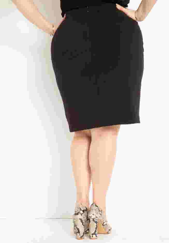 The 365 Suit Wrap Pencil Skirt image number 3