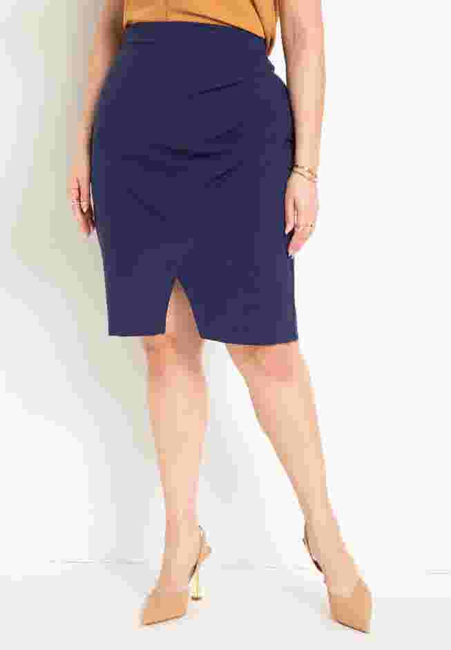 The 365 Suit Wrap Pencil Skirt image number 1