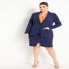 The 365 Suit Wrap Pencil Skirt image number null