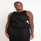 Cutout Crochet Dress image number null