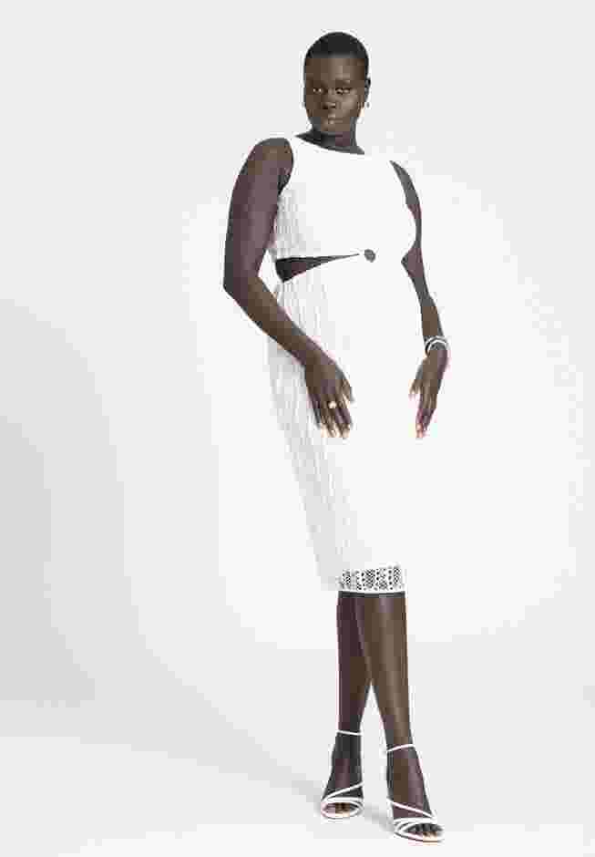 Cutout Crochet Dress image number 0