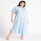 Maxi Shirtdress image number null